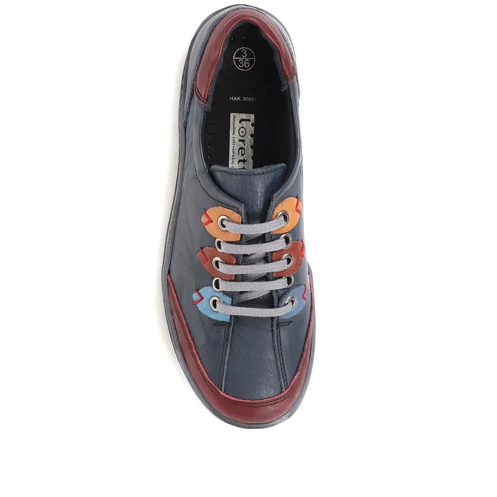 Leather Lace-Up Shoes - HAK36007 / 322 926