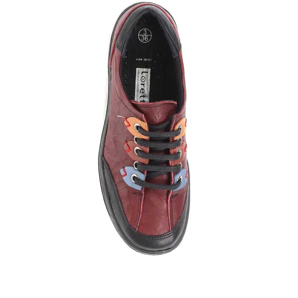 Leather Lace-Up Shoes - HAK36007 / 322 926