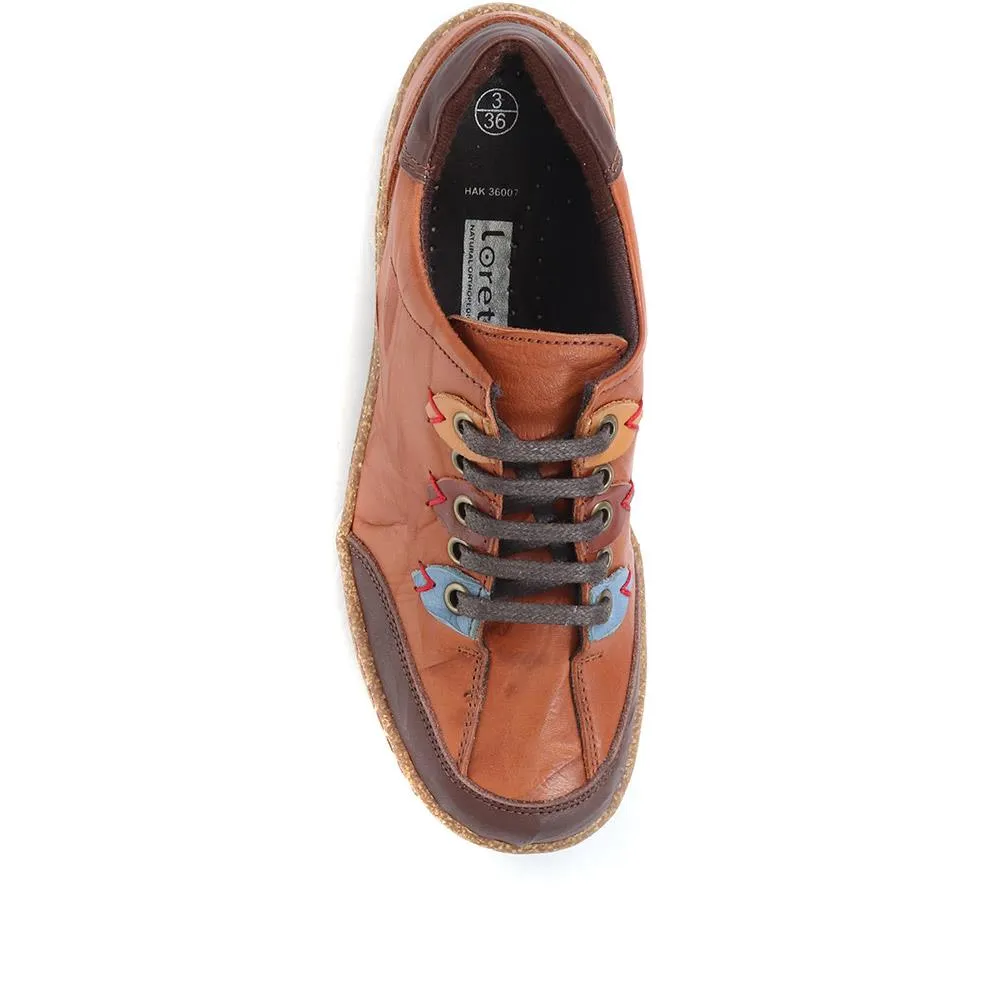 Leather Lace-Up Shoes - HAK36007 / 322 926