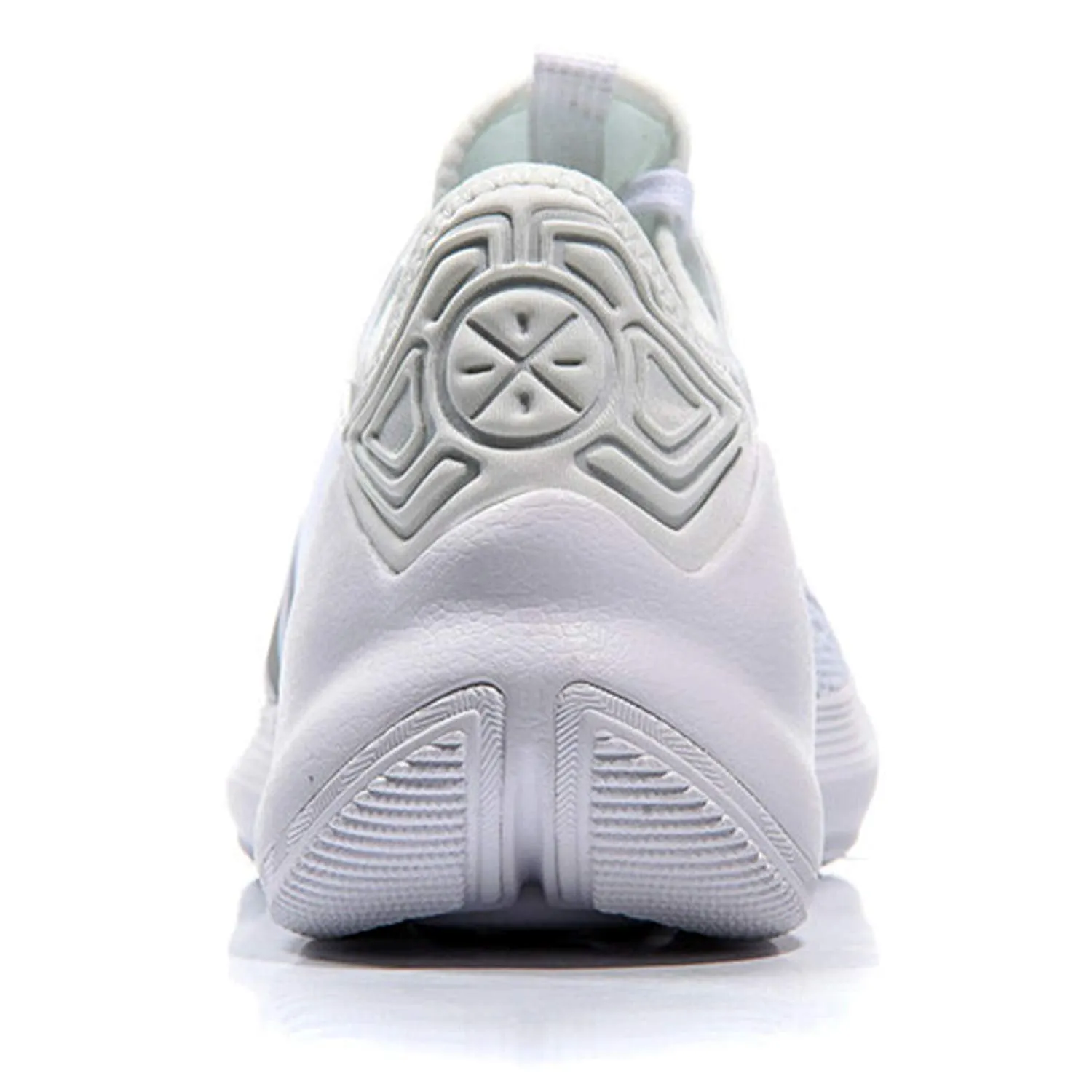 Li-Ning ABCM012-3 Female Basketball Shoes, Basic White/Grey