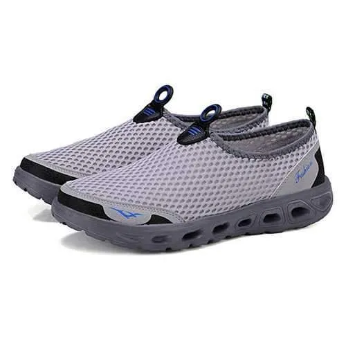 Lightweight Hollow Out Casual Sport Shoes In Mesh