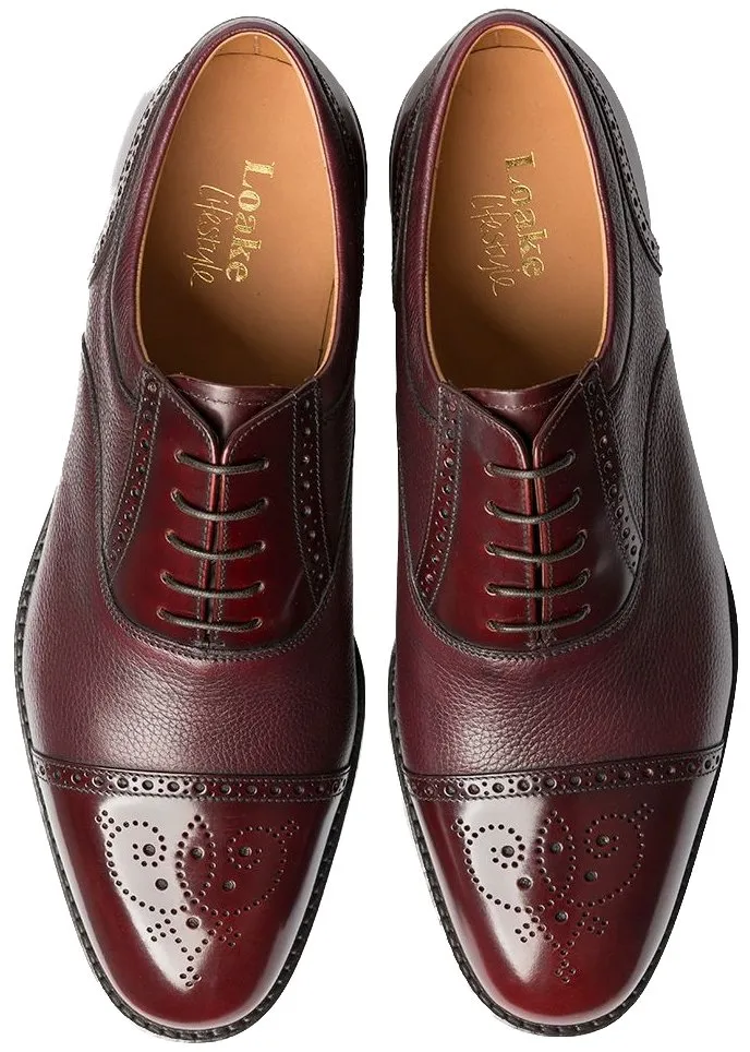 Loake - Woodstock Burgundy (Size 12 Only)