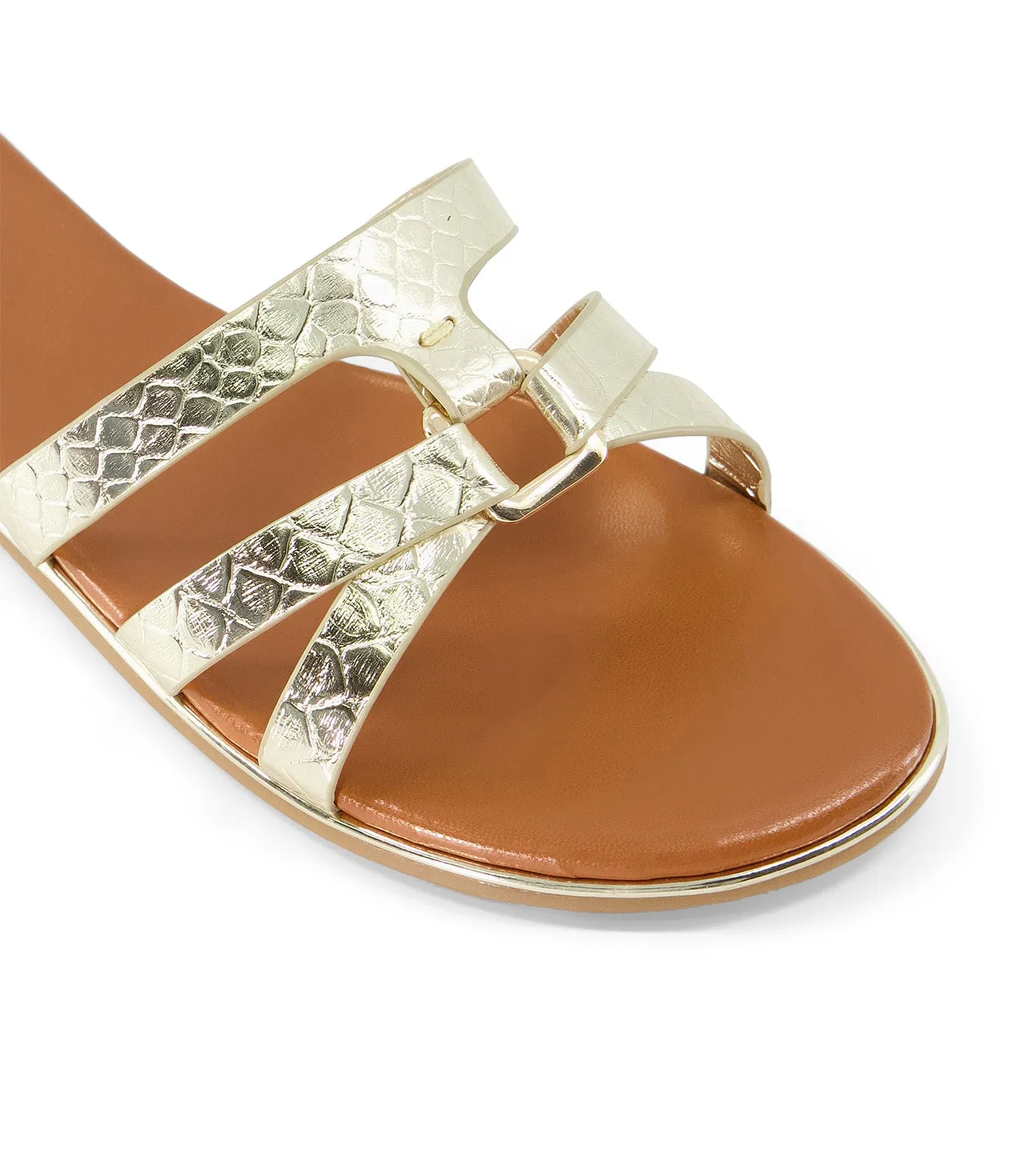 Lorelai Casual Sandals Gold