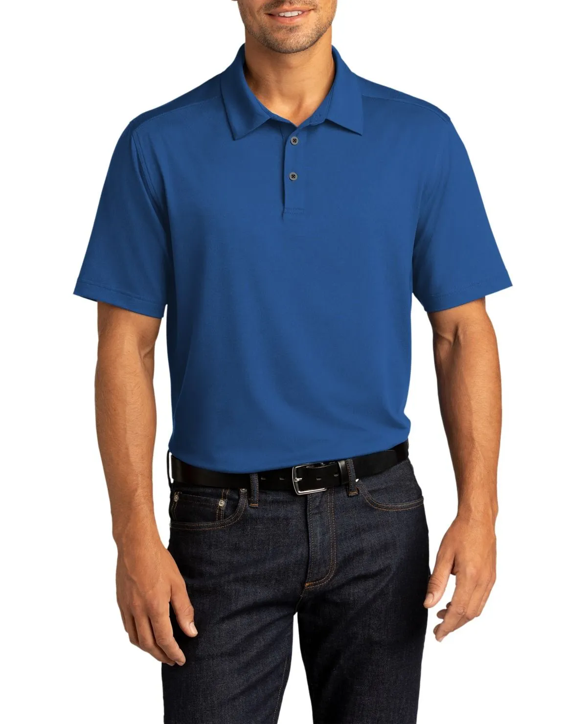 Men's Athletic Lightweight Jersey Polo