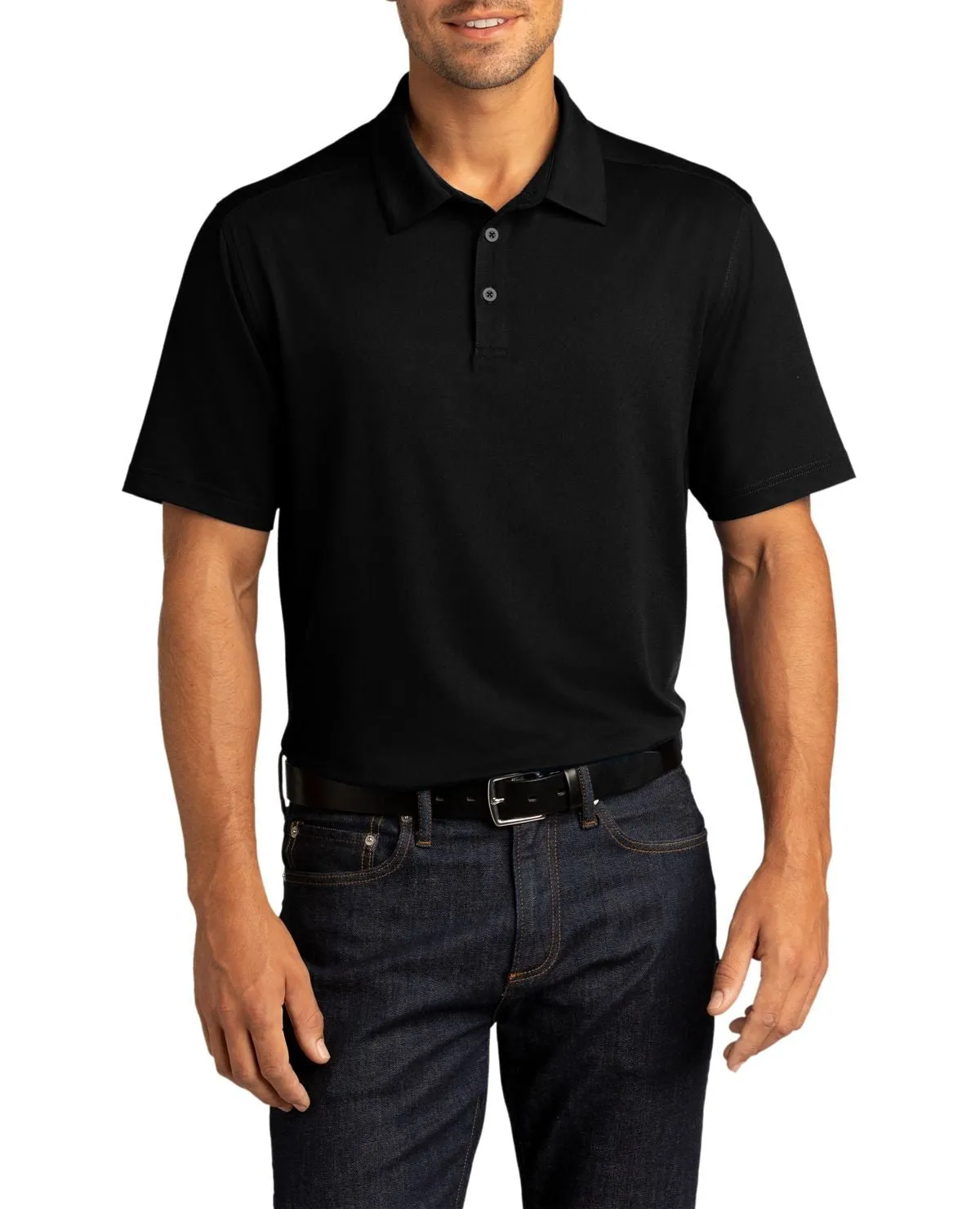 Men's Athletic Lightweight Jersey Polo