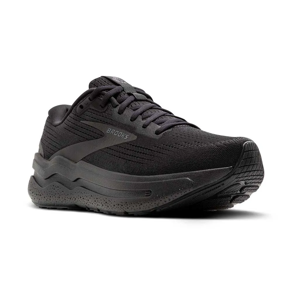 Men's Ghost Max 2 Running Shoe - Black/Black/Ebony - Regular (B)