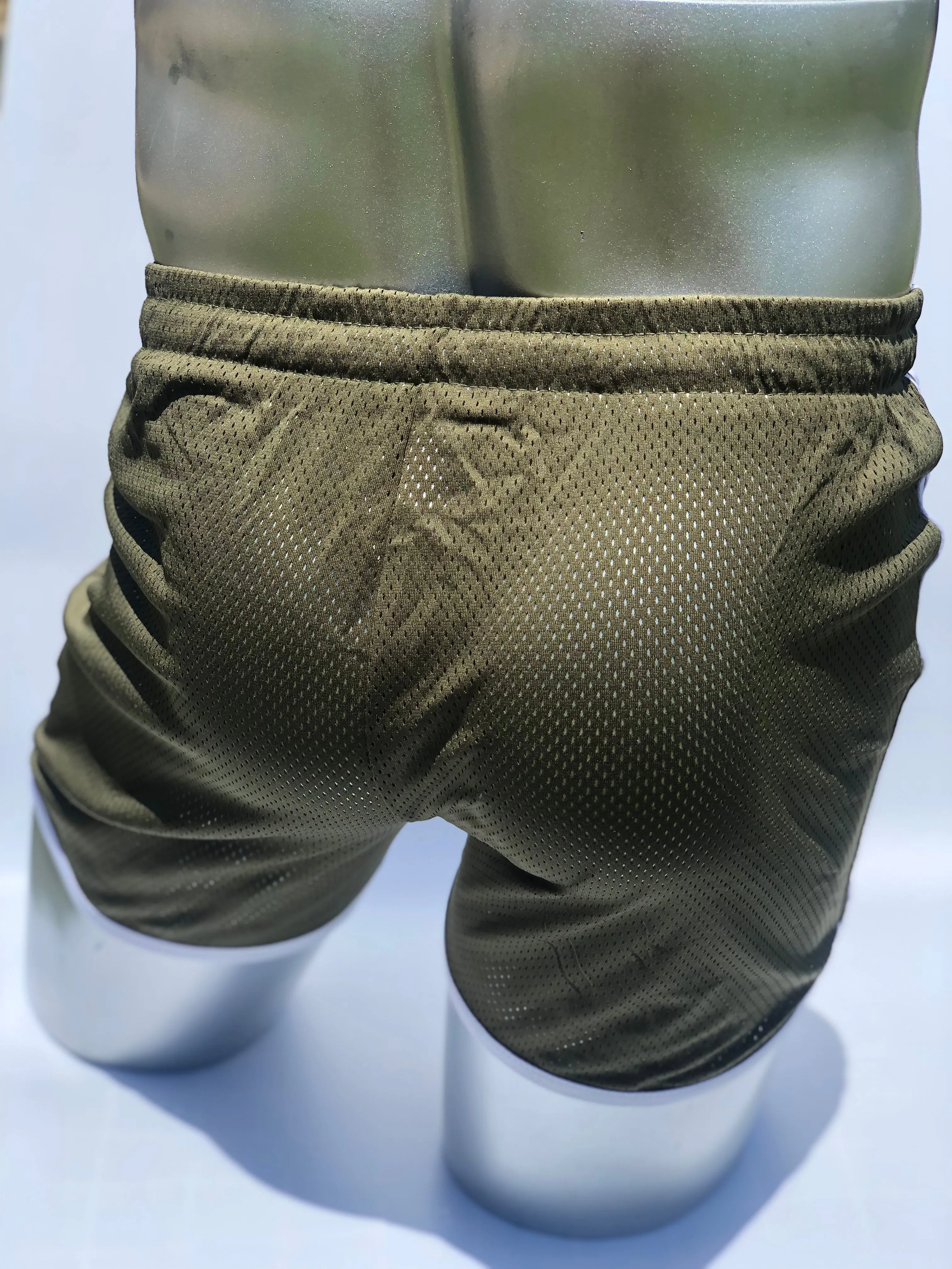 Men's Mesh Lightweight No Lining Gym Shorts