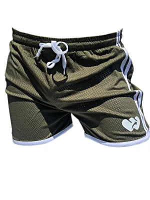 Men's Mesh Lightweight No Lining Gym Shorts