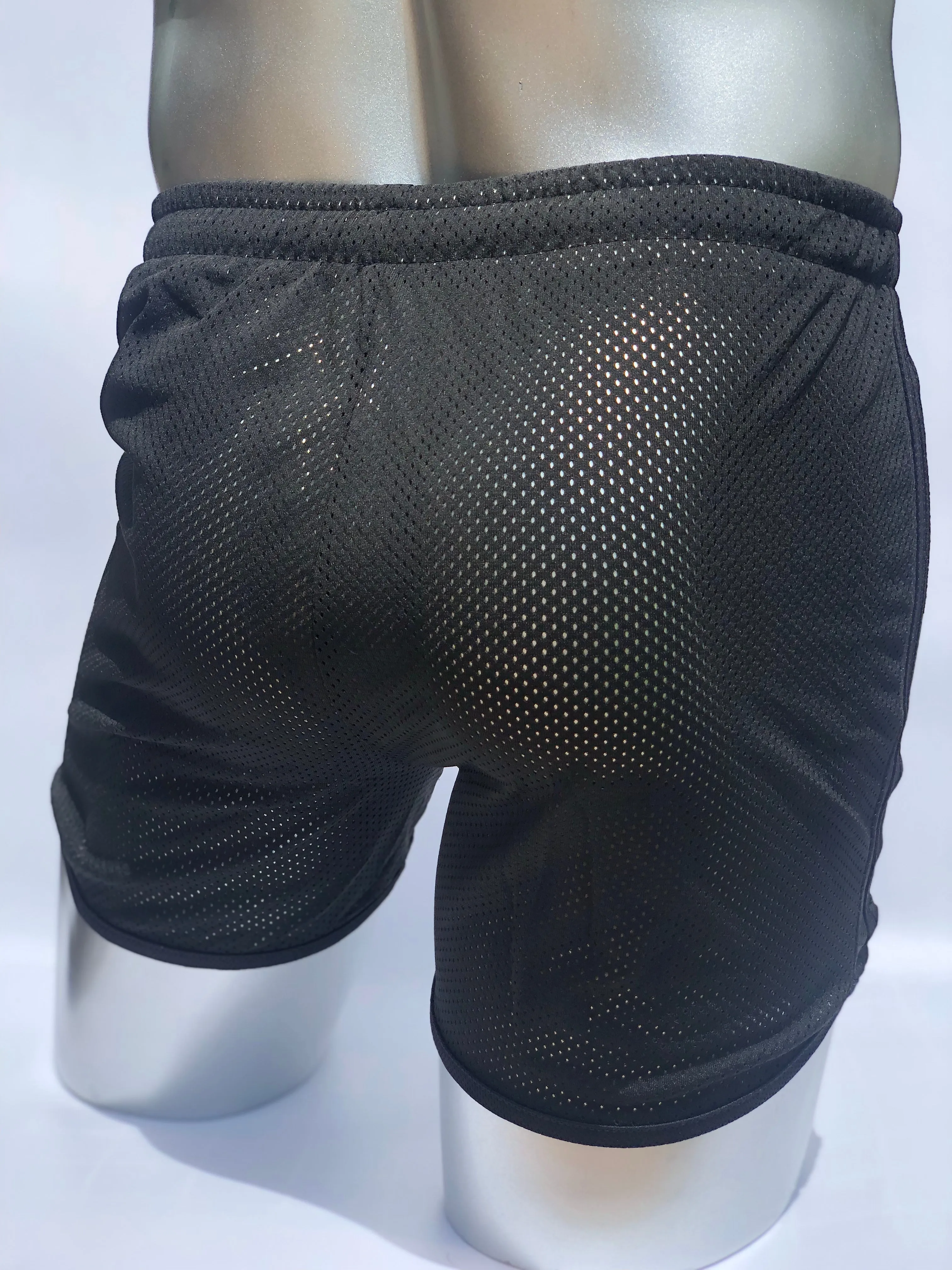 Men's Mesh Lightweight No Lining Gym Shorts