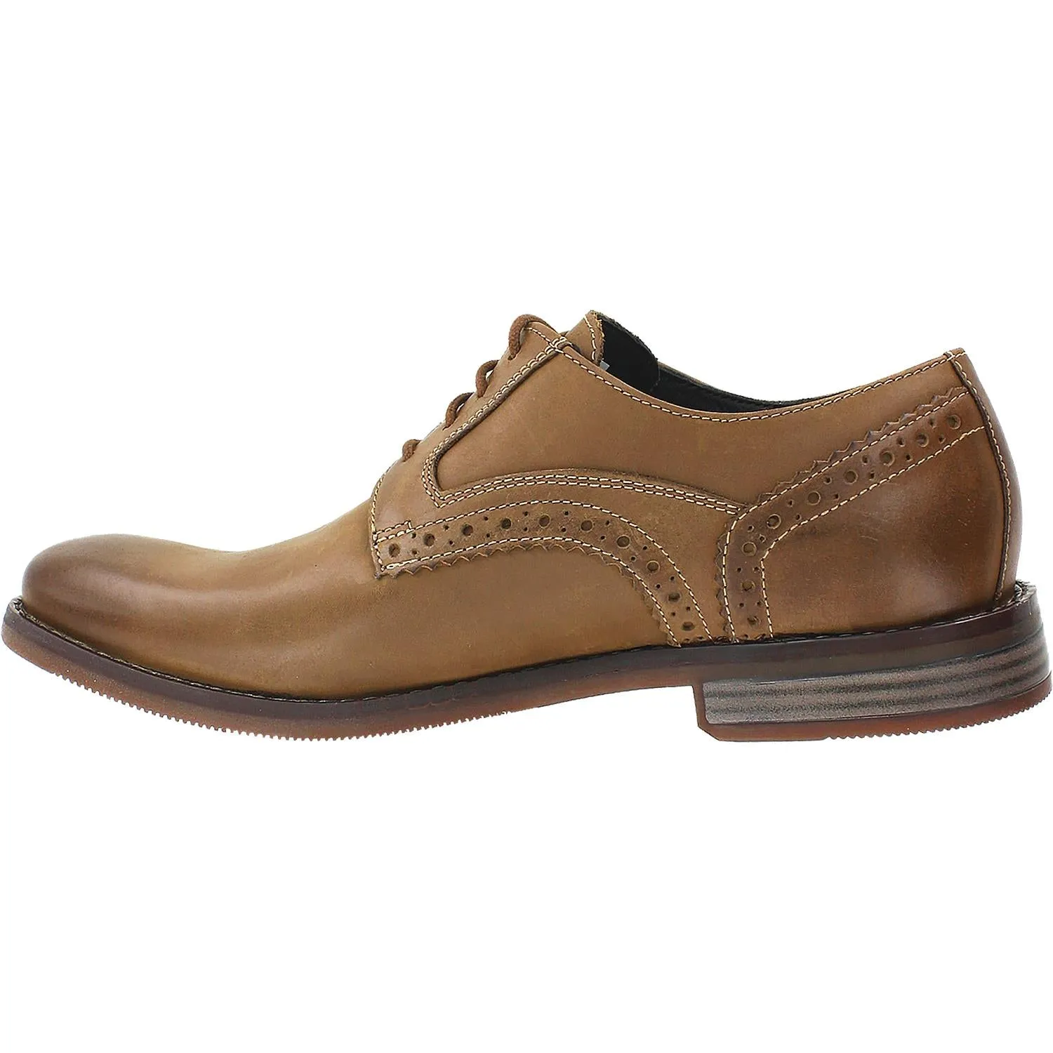 Men's Rockport Wyllis Plain Toe Tobacco Leather