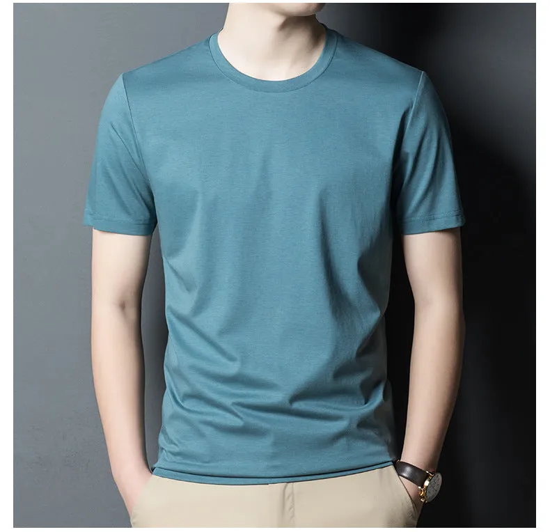 Men's T-shirt in plain colour Ice Silk