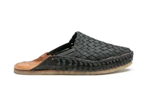 Men's Woven City Slipper in Charcoal by Mohinders