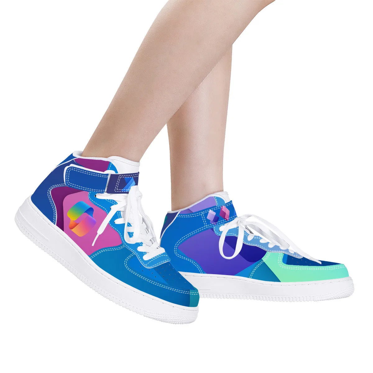 Microsoft High Tops | Custom Business Shoes | Shoe Zero