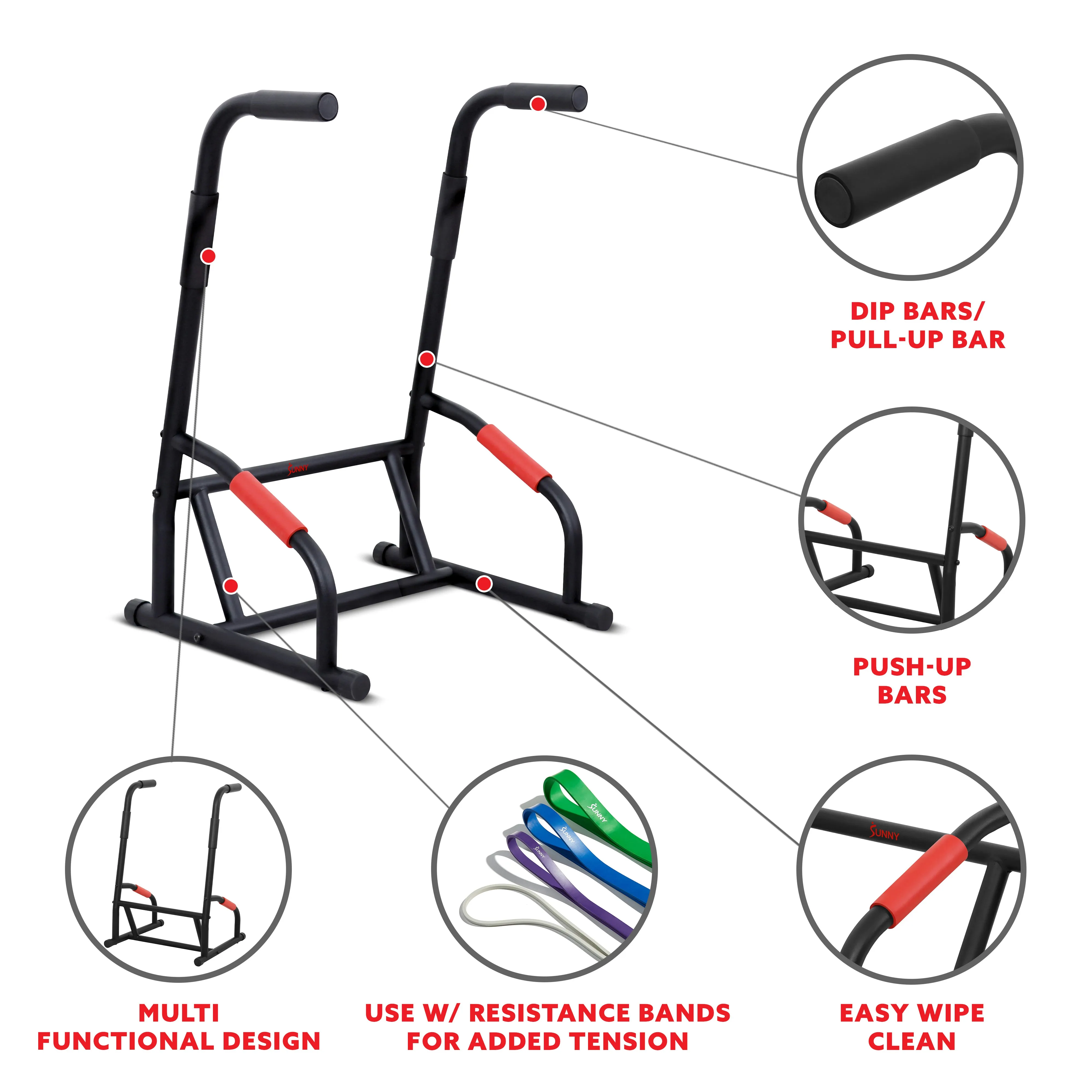 Multifunction Dip Station