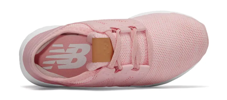 New Balance Himalayan Pink/White Cruz Knit A/C Children's Sneaker