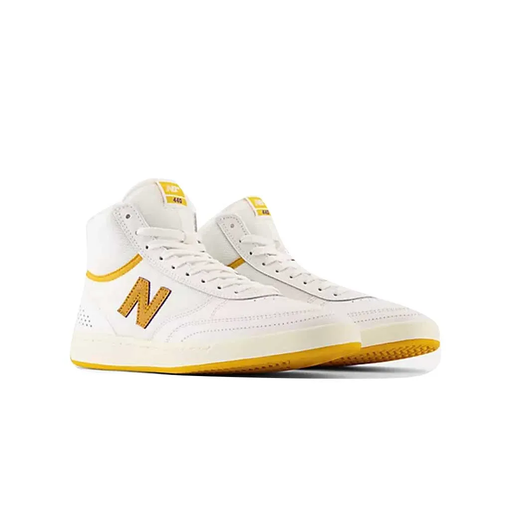 New Balance NM440 Hi - White/Yellow