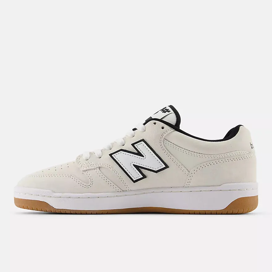 New Balance Numeric 480 Skateboard Shoes - White With Black