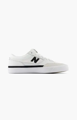 New Balance Numeric NM417LWW Franky Villani Shoe, White/Black