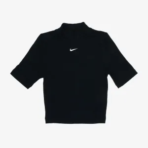 Nike Essential Rib Mock Ss Top Wmns