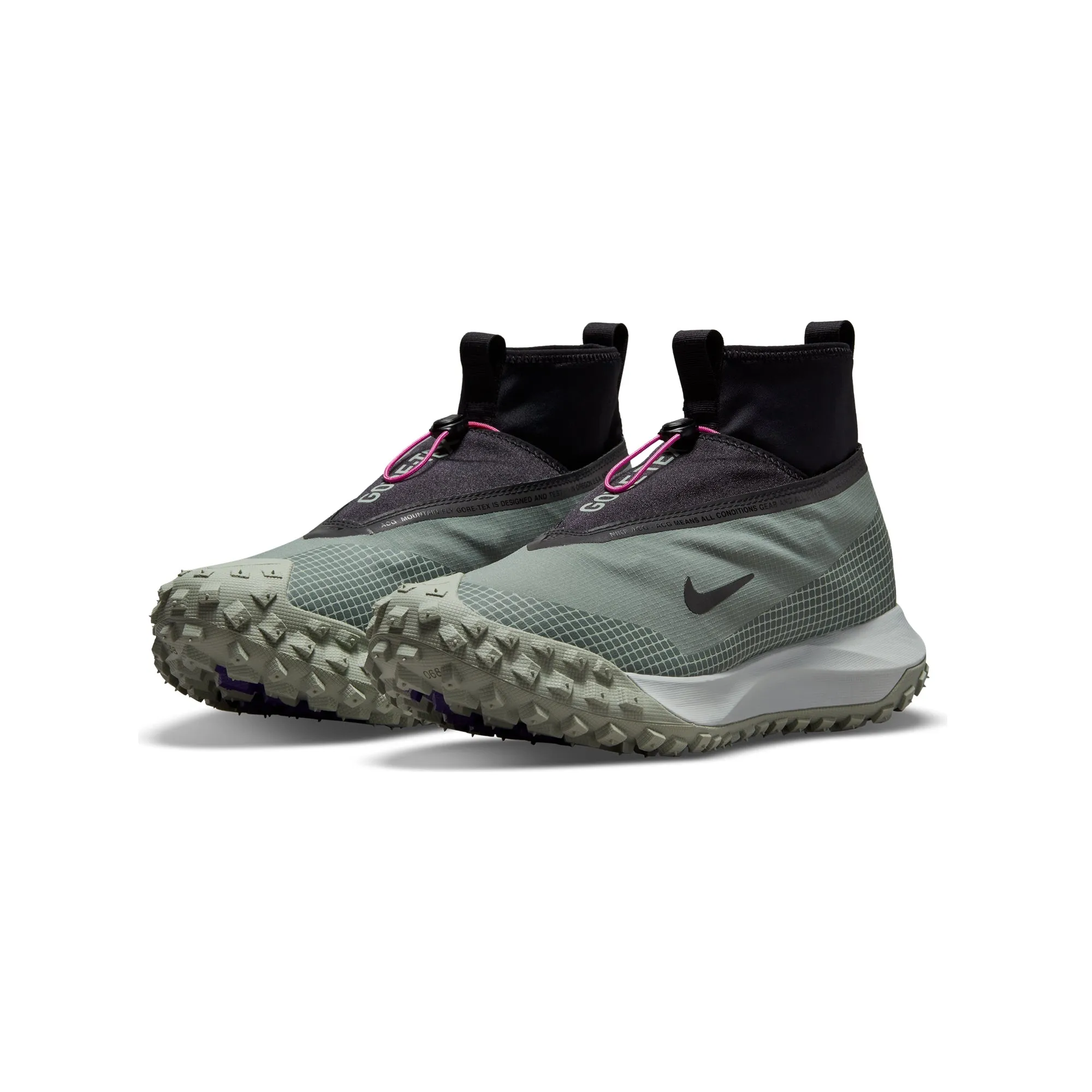 Nike Mens ACG Gore-Tex Mountain Fly Shoes 'Glay Green'