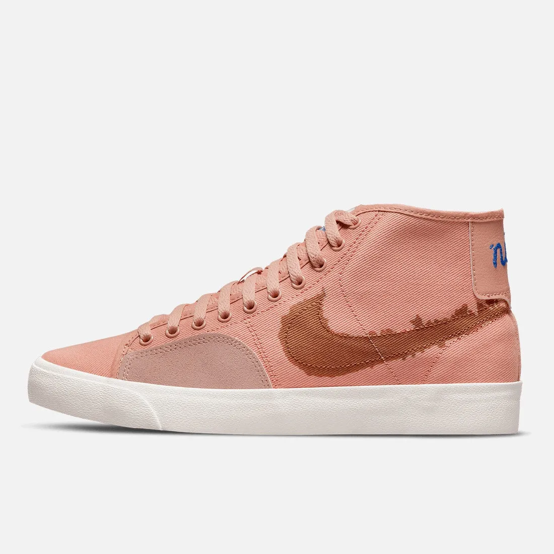 NIKE SB Blazer Court Mid Premium - Rose Whisper/Burnt Sienna