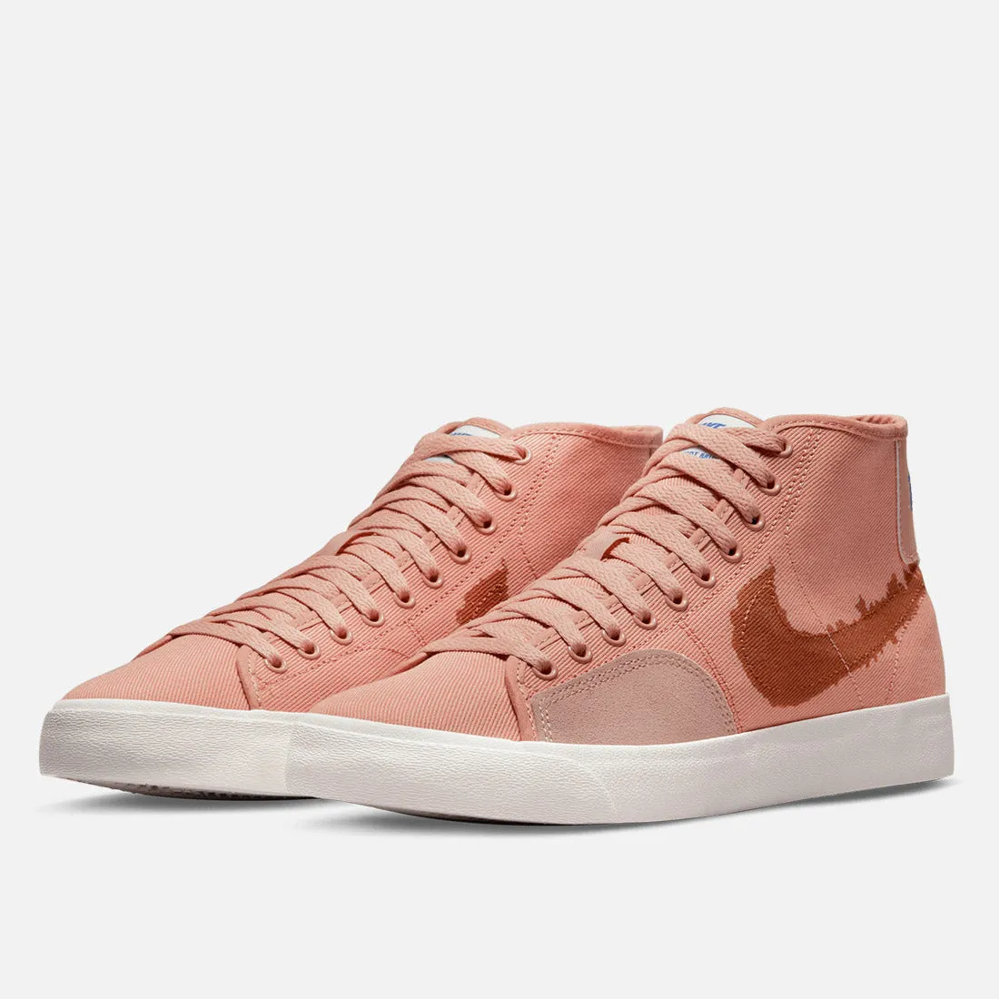 NIKE SB Blazer Court Mid Premium - Rose Whisper/Burnt Sienna