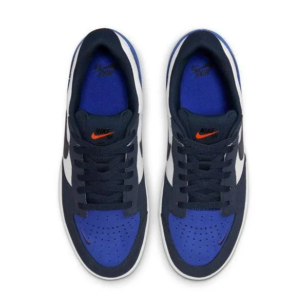 Nike SB Force 58 Obsidian - White - Hyper Royal