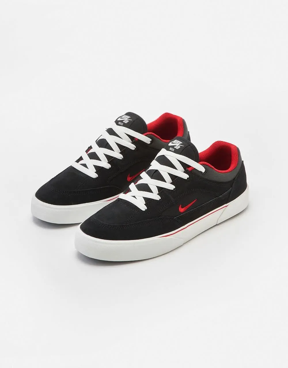 Nike SB Malor Skate Shoes - Black/Gym Red-Black-Anthracite-Summit White