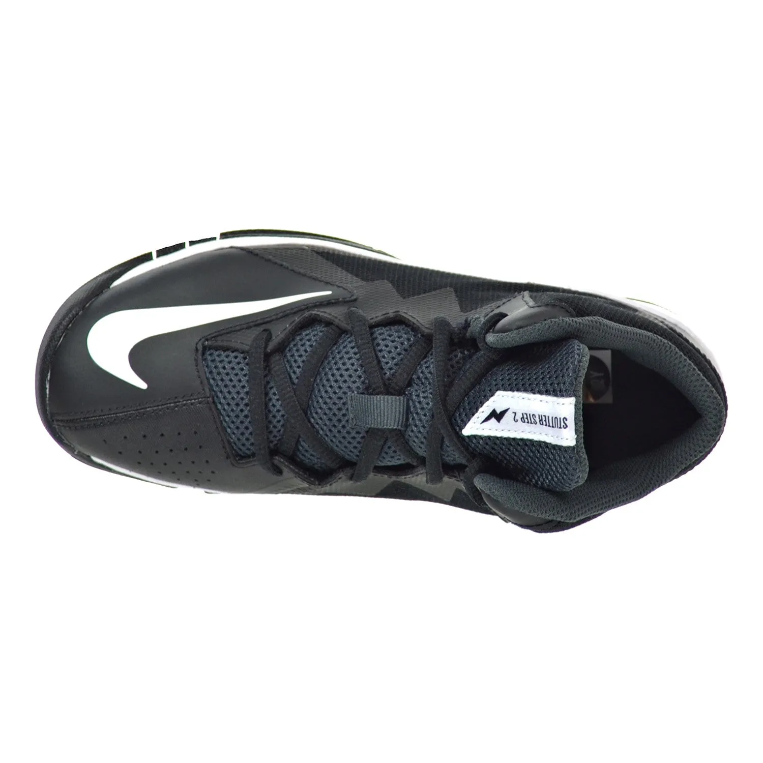 Nike Stutter Step 2 (PS) Little Kid's Shoes Black/White/Stealth-Anthracite