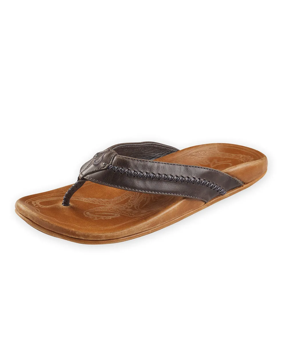 Olukai Mea Ola Leather Sandals