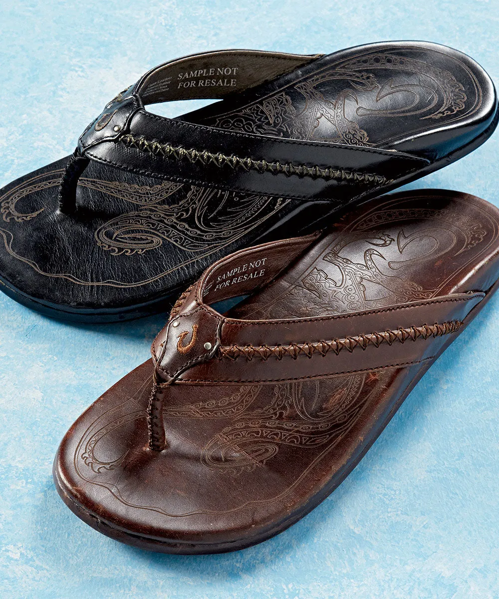 Olukai Mea Ola Leather Sandals