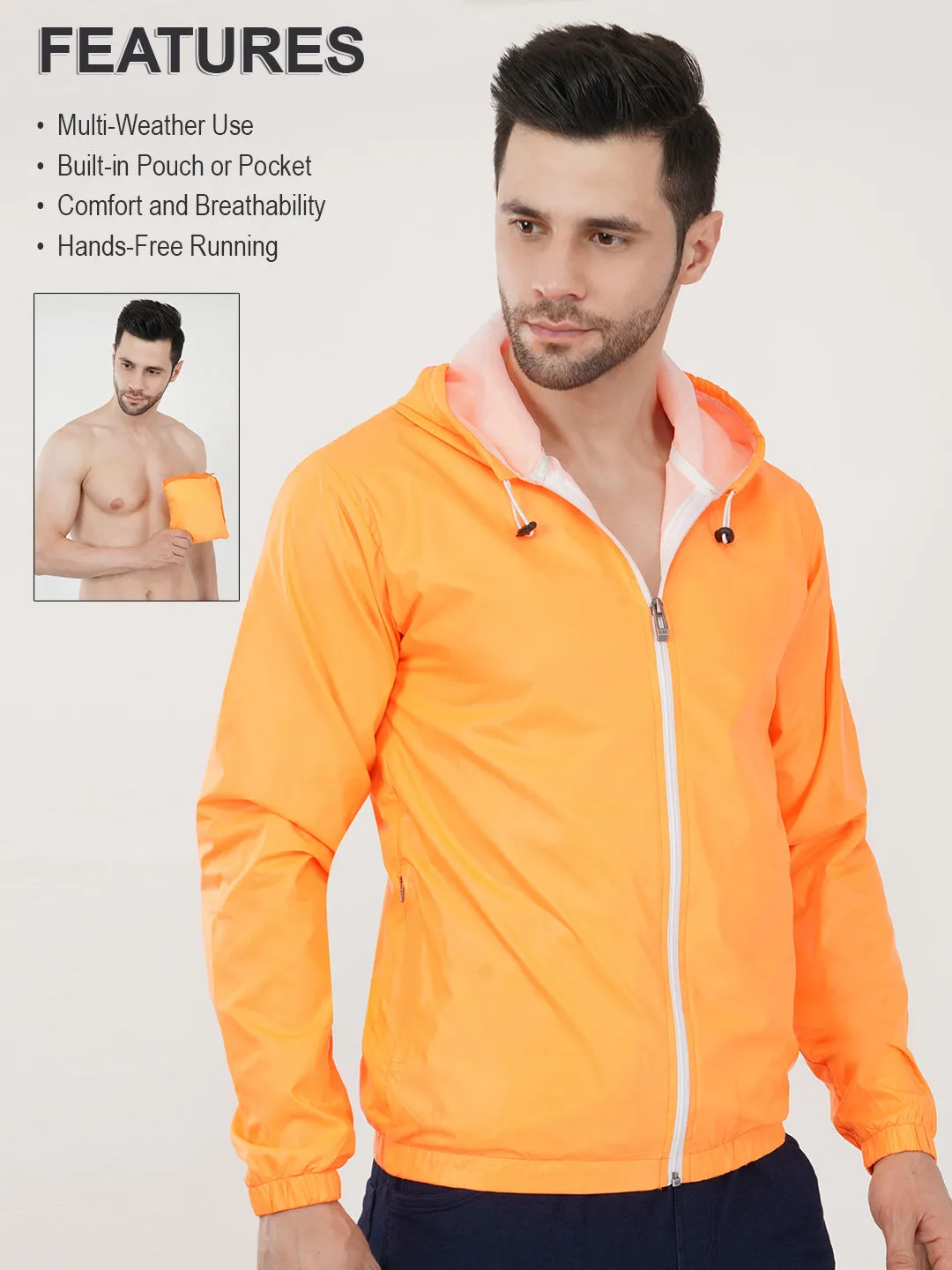 Orange Jackets Men's - Dry FIT Lightweight