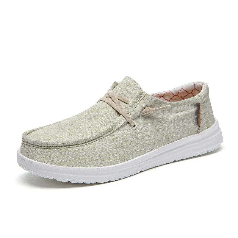 Owlkay Fashionable  Elegant Versatile Canvas Shoes