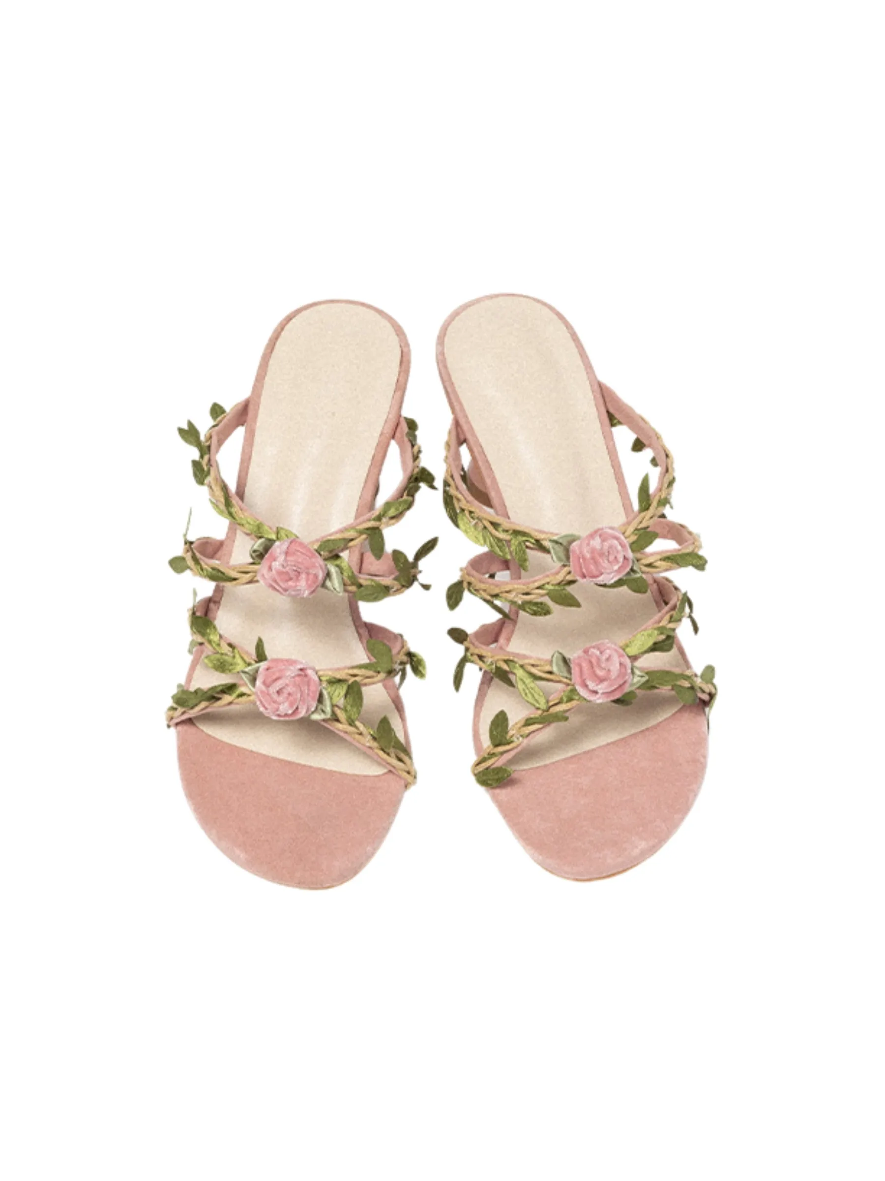 Paris Floral Sandals