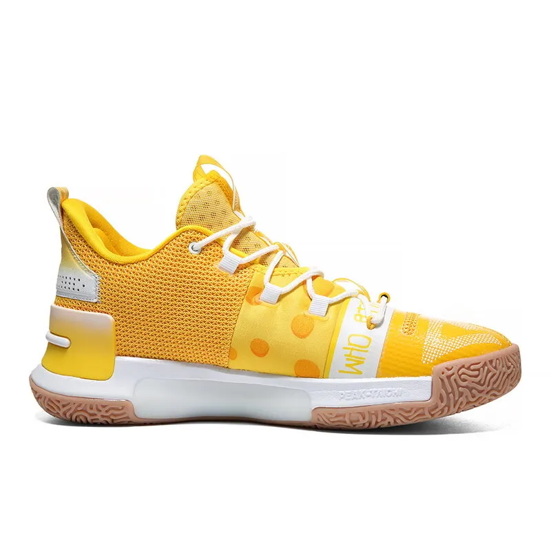 PEAK FLASH Lou Williams Basketball Shoes Men's Sneakers Flare Yellow  E94655A