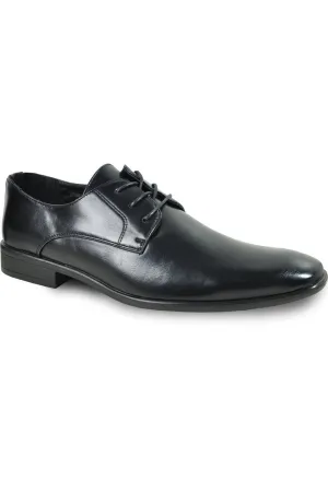 "King" Black Dress Shoes