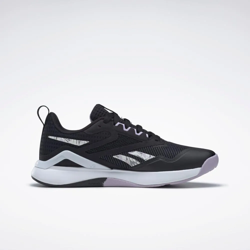 Reebok Footwear Women NANOFLEX TR 2.0 CBLACK/FTWWHT/PUROAS