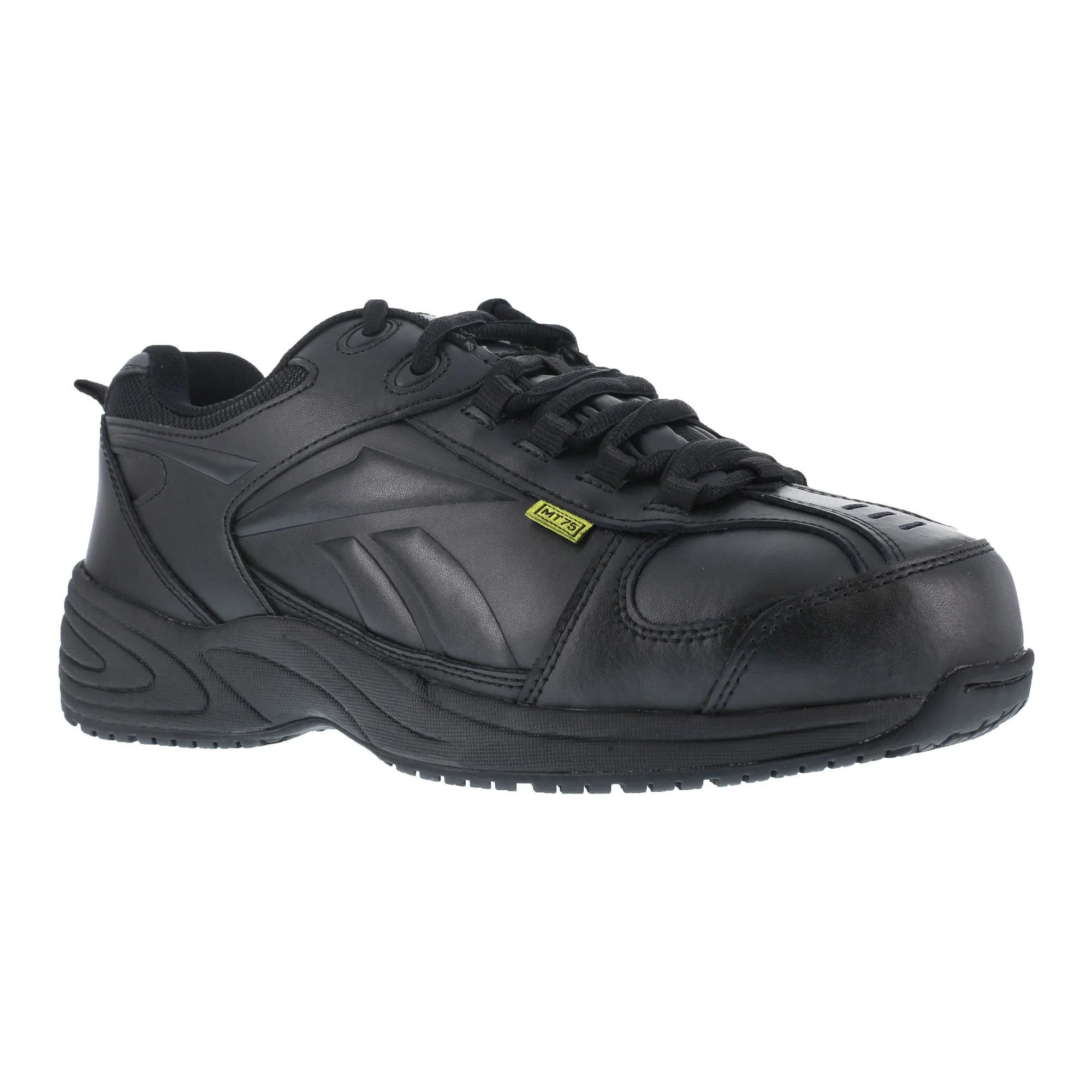 Reebok Womens Black Leather Street Sport Met Guard Centose Comp Toe