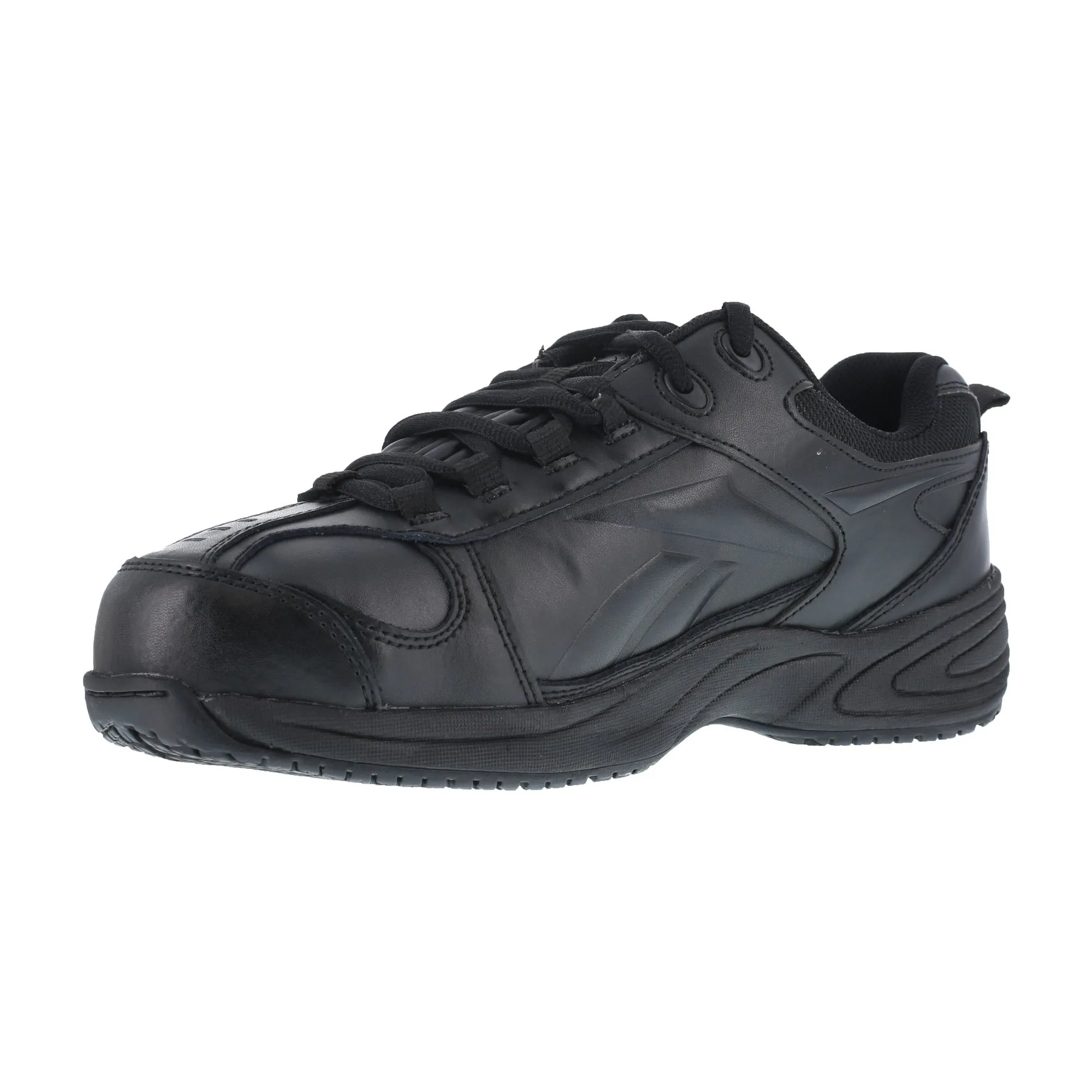 Reebok Womens Black Leather Street Sport Met Guard Centose Comp Toe