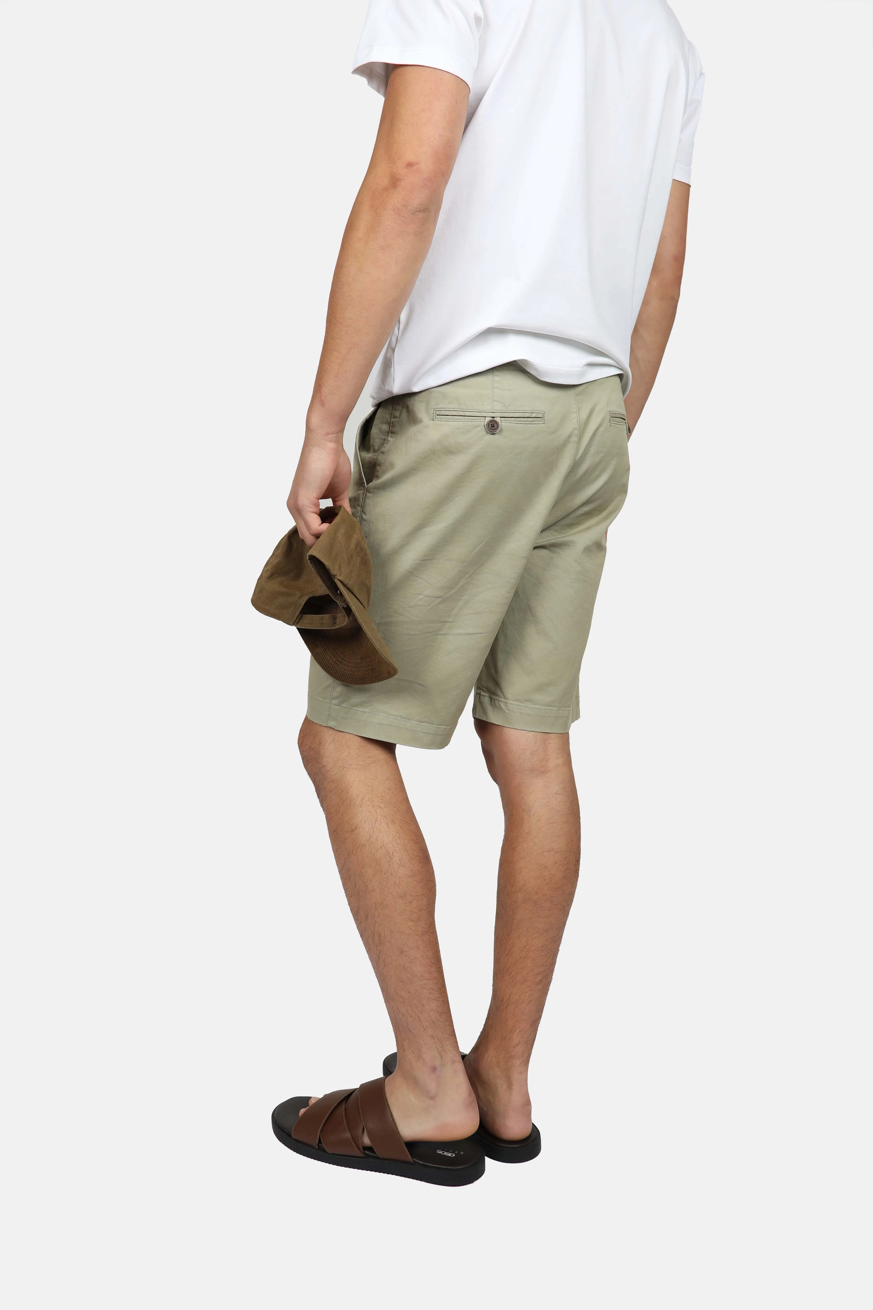 Relaxed Fit Sage Chino Short