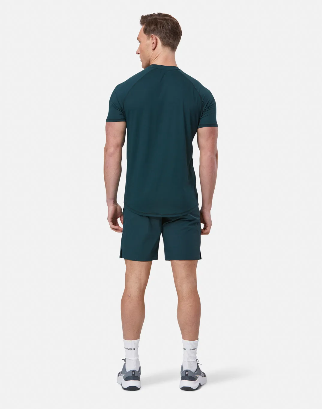 Relentless Tee in Moss Green