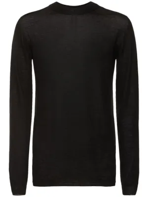 Rick Owens   Level lightweight wool sweater 