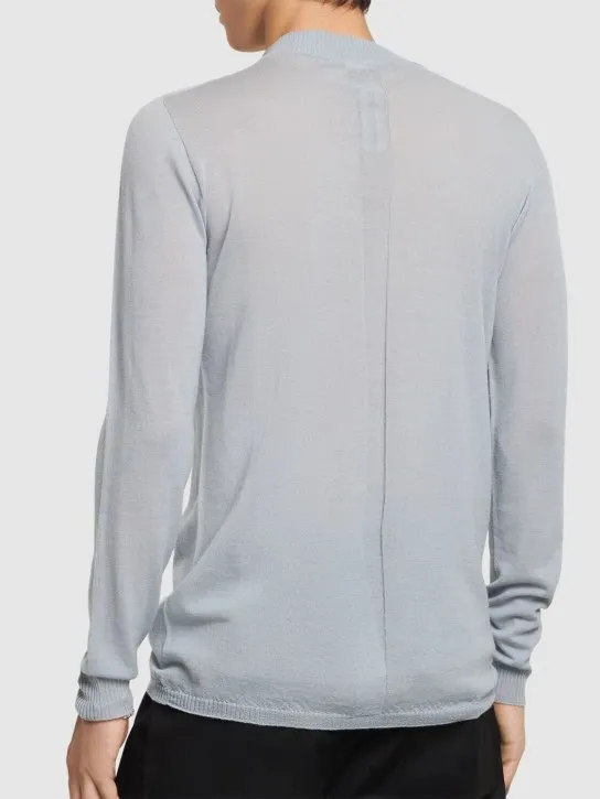 Rick Owens   Level lightweight wool sweater 