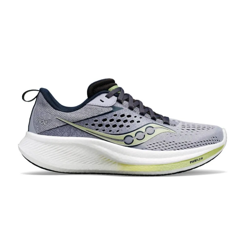 Saucony Women's Ride 17 - Iris/Navy (Wide Width)