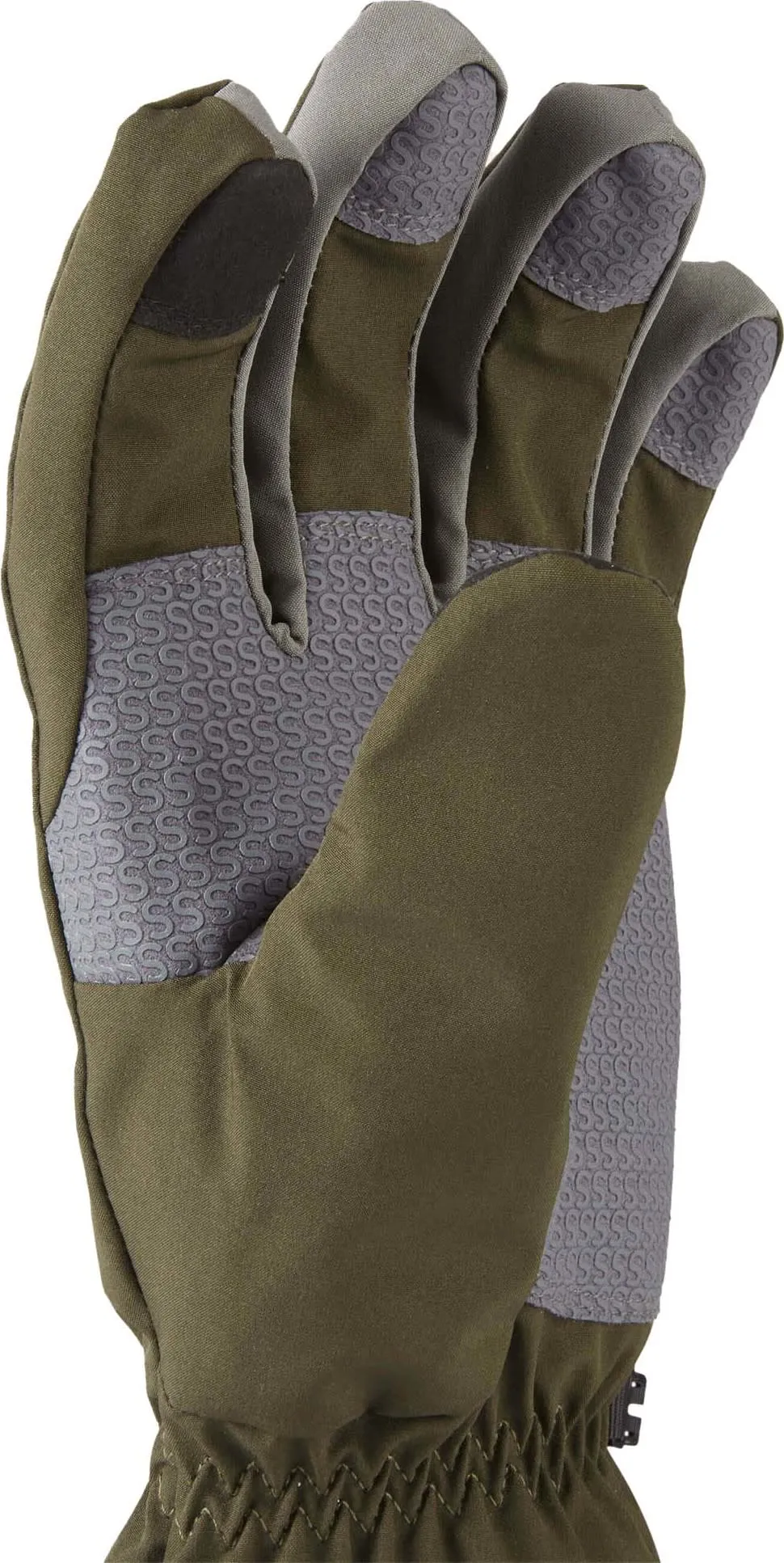 Sealskinz Waterproof Lightweight Gauntlet Olive | Buy Sealskinz Waterproof Lightweight Gauntlet Olive here | Outnorth