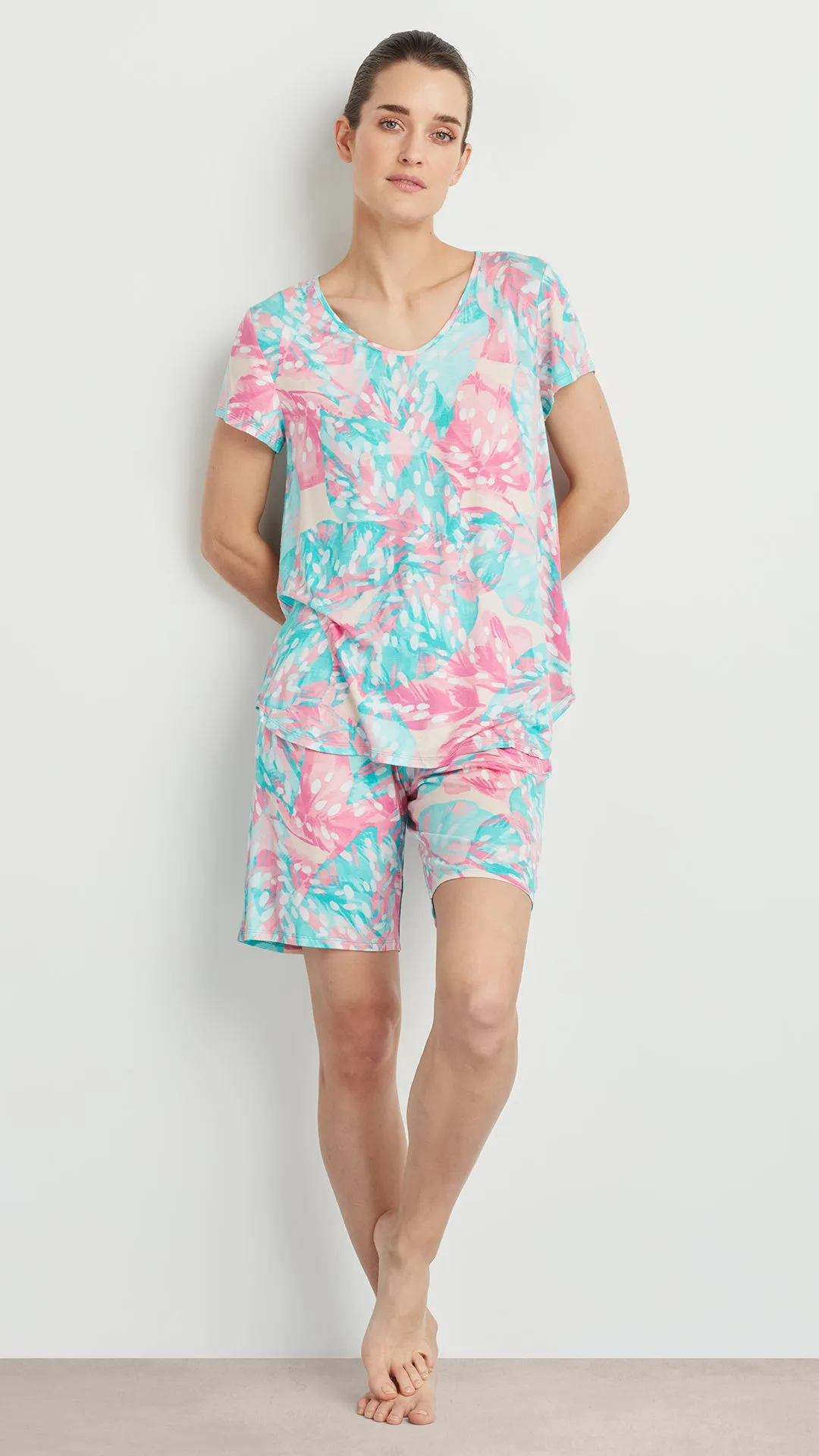 SHORT SLEEVE BERMUDA PJ SET