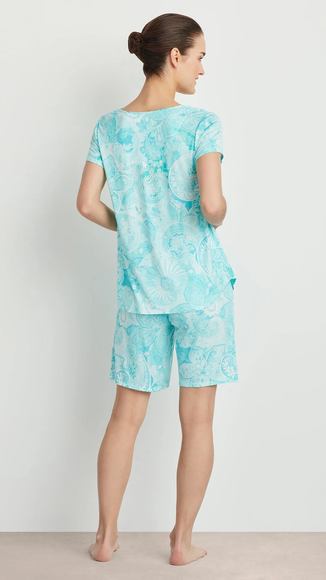 SHORT SLEEVE BERMUDA PJ SET