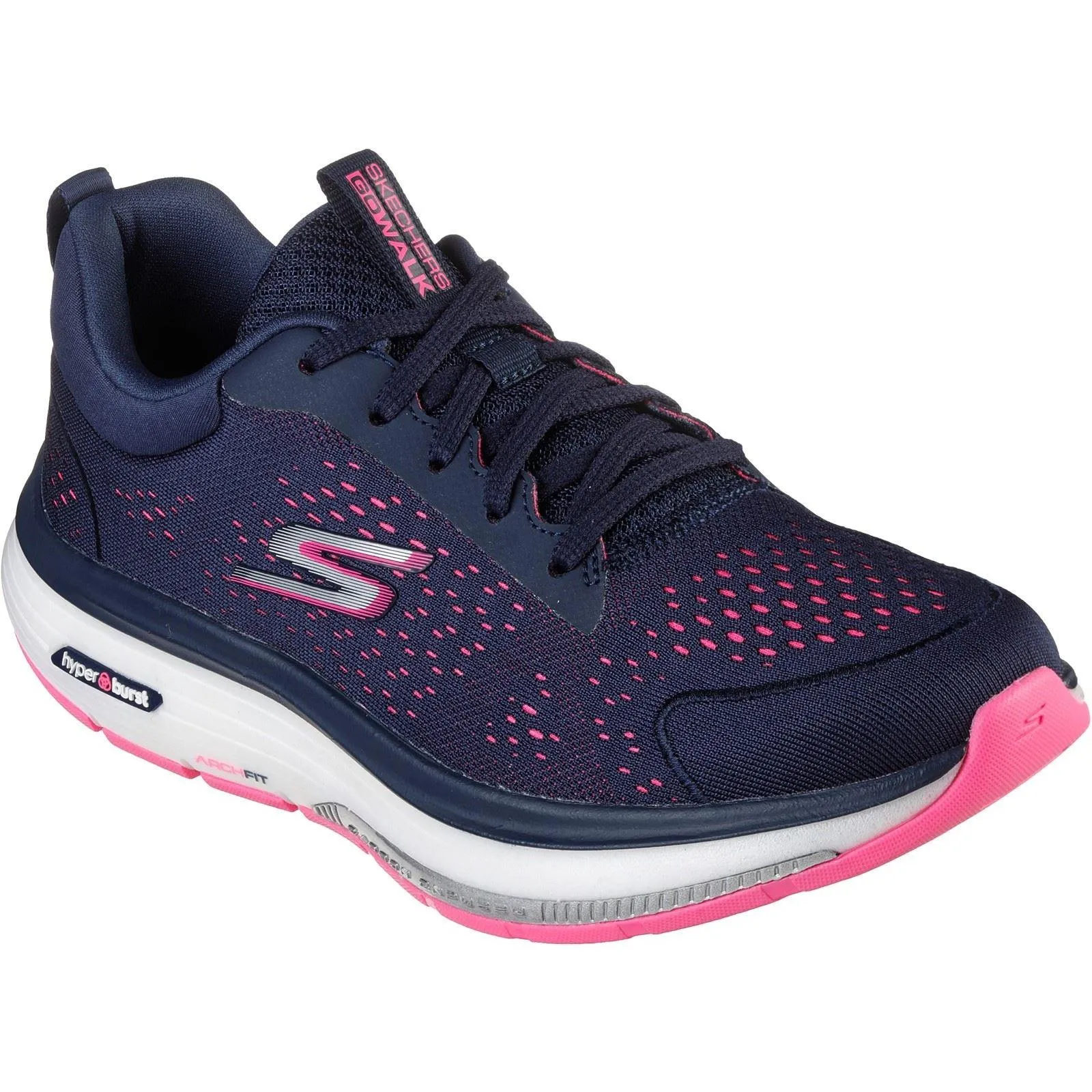 Skechers (GAR124933) Ladies Sports Go Walk Workout Walker Outpace Shoes in UK 3 to 8