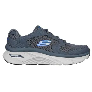 Skechers Men's Arch Fit DLux Junction Shoes - Charcoal / Blue