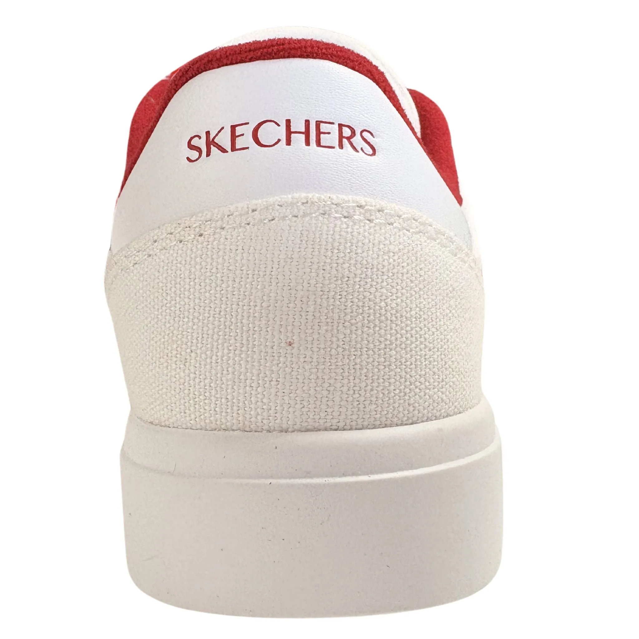 Skechers Women's 185012 Eden LX-Vintage Love White Red Casual Shoes